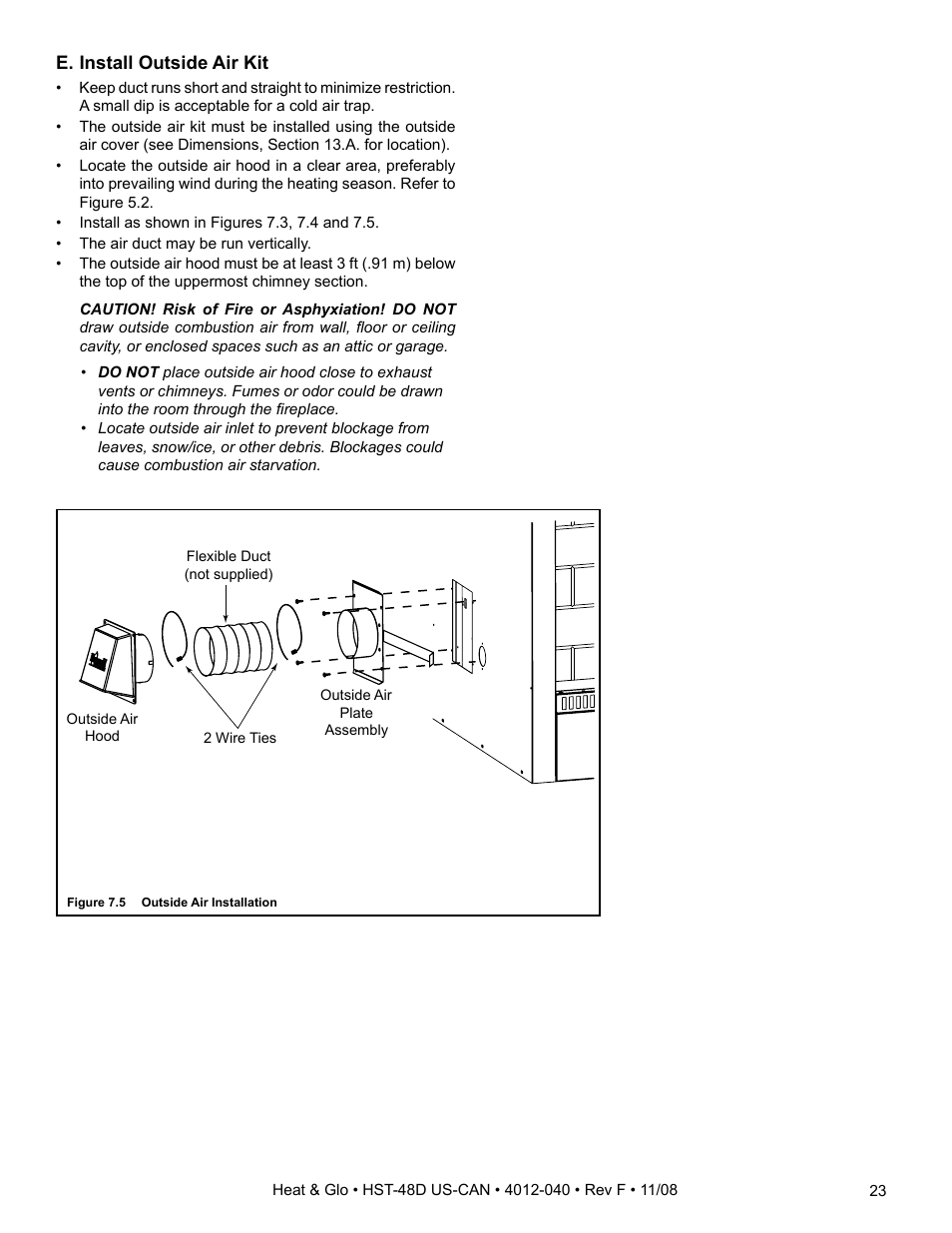 Hearth and Home Technologies HST-48D User Manual | Page 23 / 48