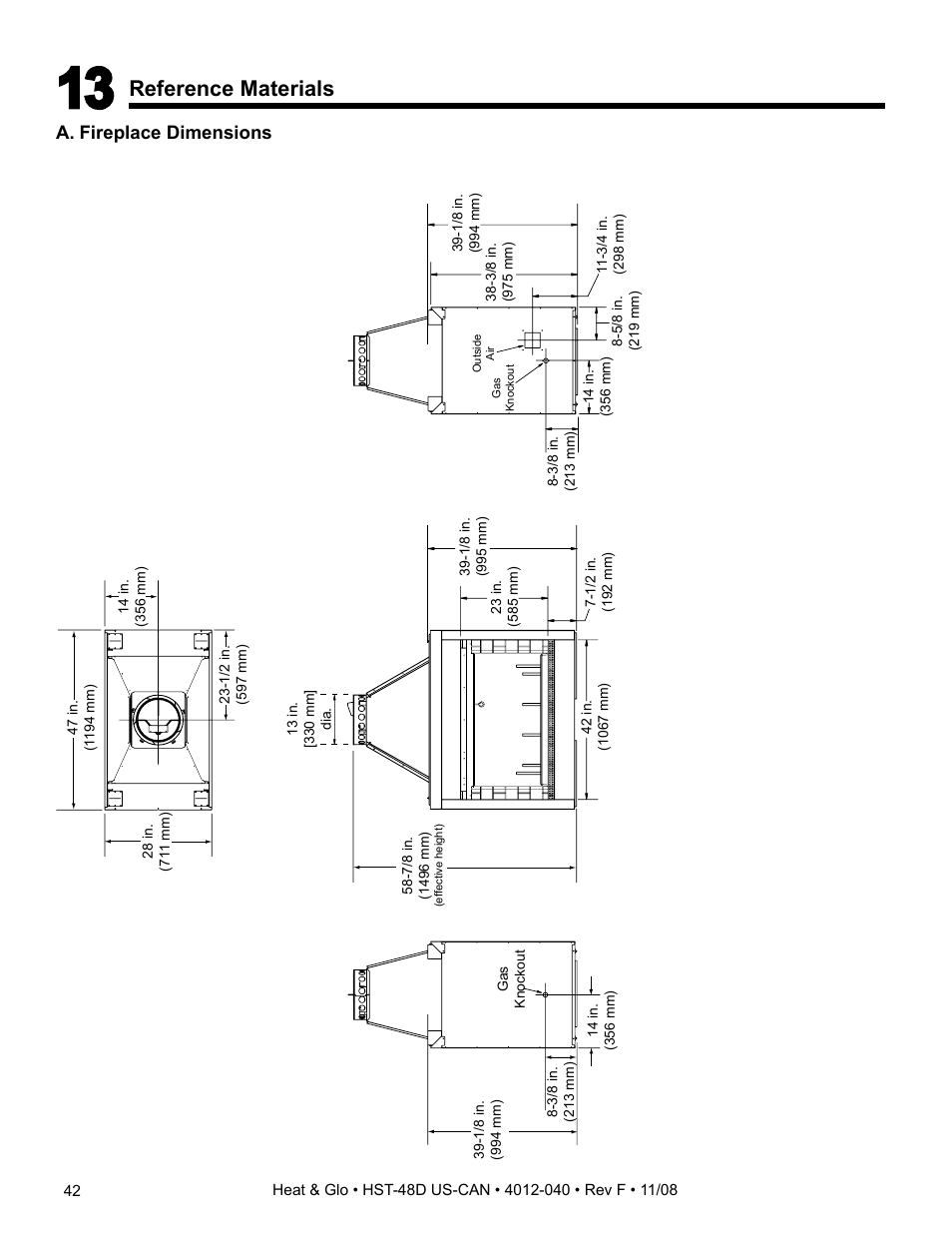Reference materials | Hearth and Home Technologies HST-48D User Manual | Page 42 / 48