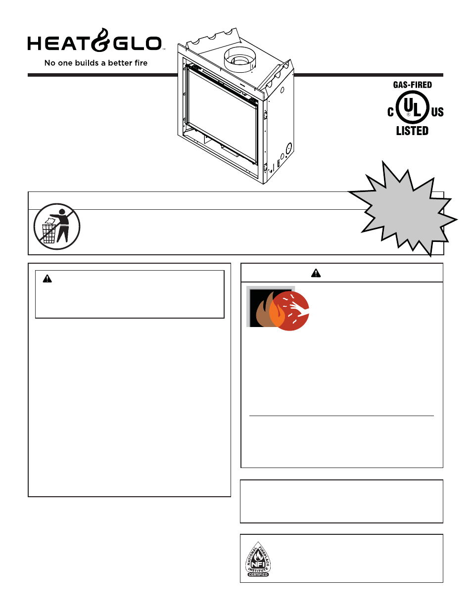 Hearth and Home Technologies 6000GBV-LP User Manual | 46 pages
