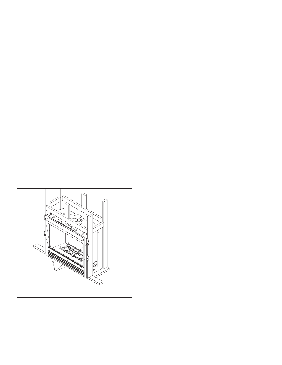 D. securing and leveling the appliance | Hearth and Home Technologies 6000GBV-LP User Manual | Page 26 / 46