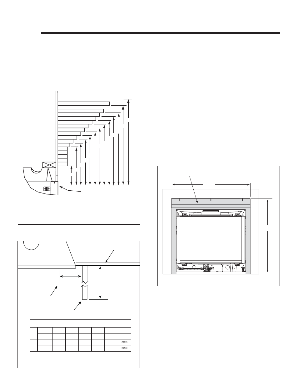 Finishing, A. mantel and wall projections, B. facing material | Hearth and Home Technologies 6000GBV-LP User Manual | Page 32 / 46