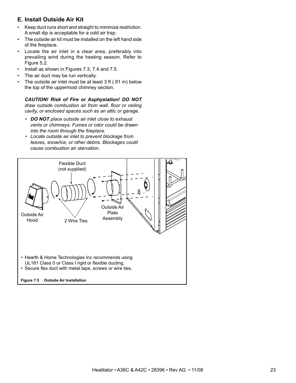 Hearth and Home Technologies A42C User Manual | Page 23 / 48