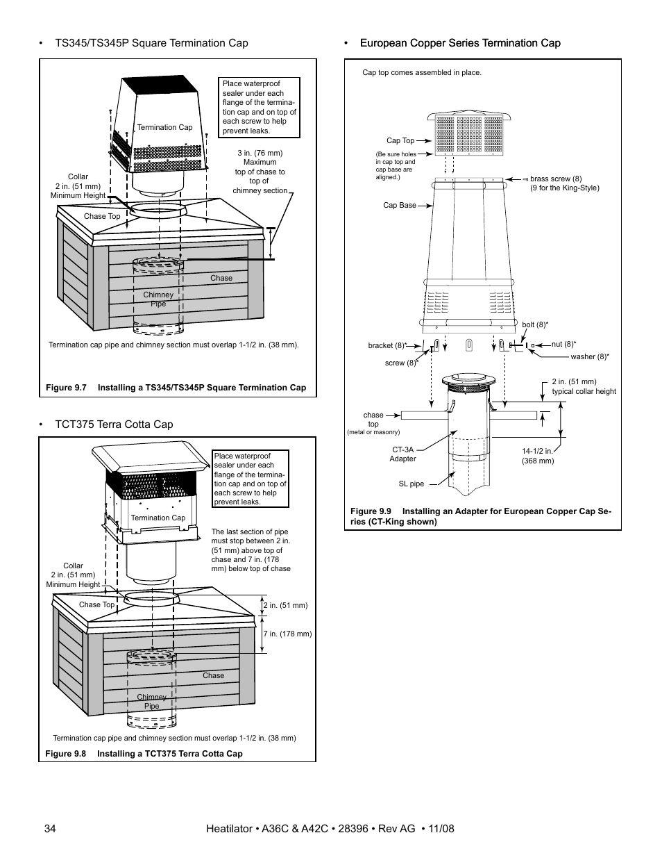 Hearth and Home Technologies A42C User Manual | Page 34 / 48