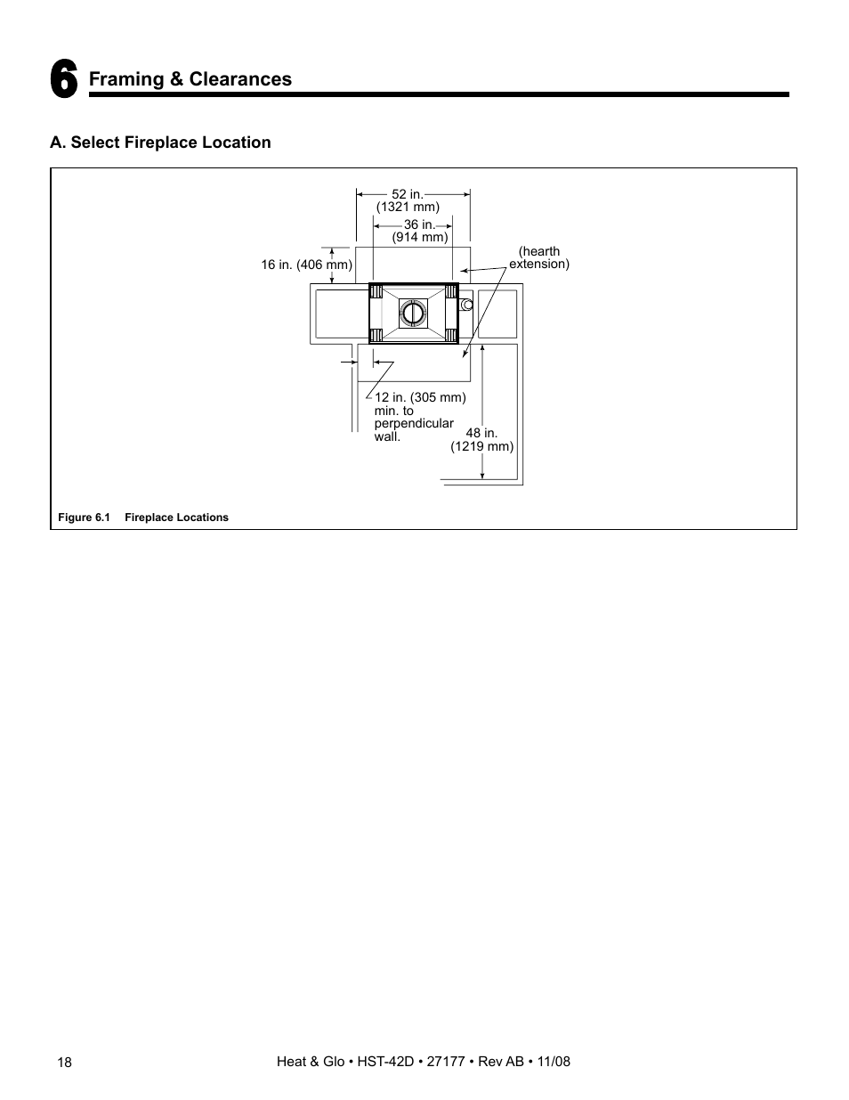 Hearth and Home Technologies Wood Burning Fireplace HST-42D User Manual | Page 18 / 48