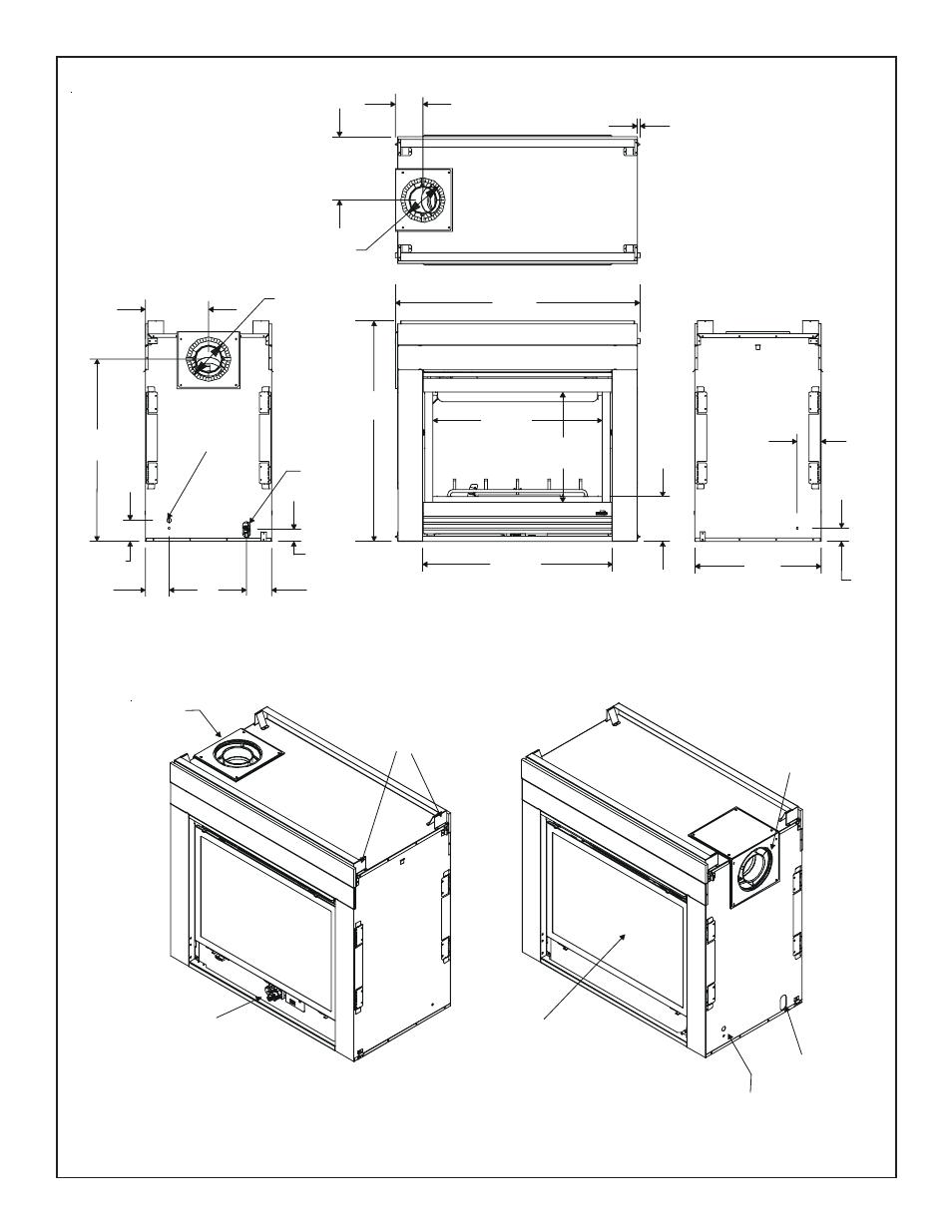Figure 2. diagram of the st-hvb-ipi | Hearth and Home Technologies Heat & Glow Pier-HVB-IPI User Manual | Page 16 / 41