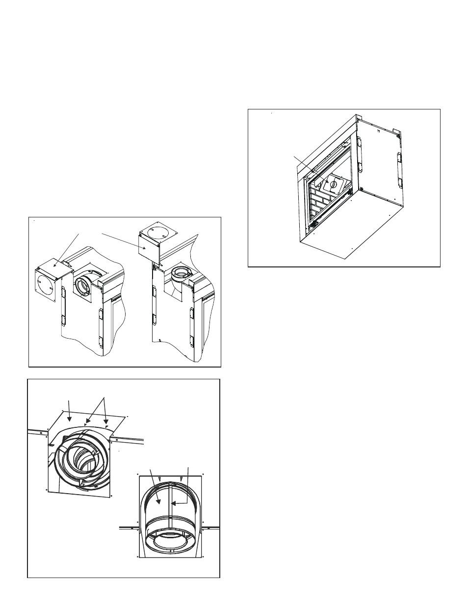 B. installing vent components | Hearth and Home Technologies Heat & Glow Pier-HVB-IPI User Manual | Page 28 / 41