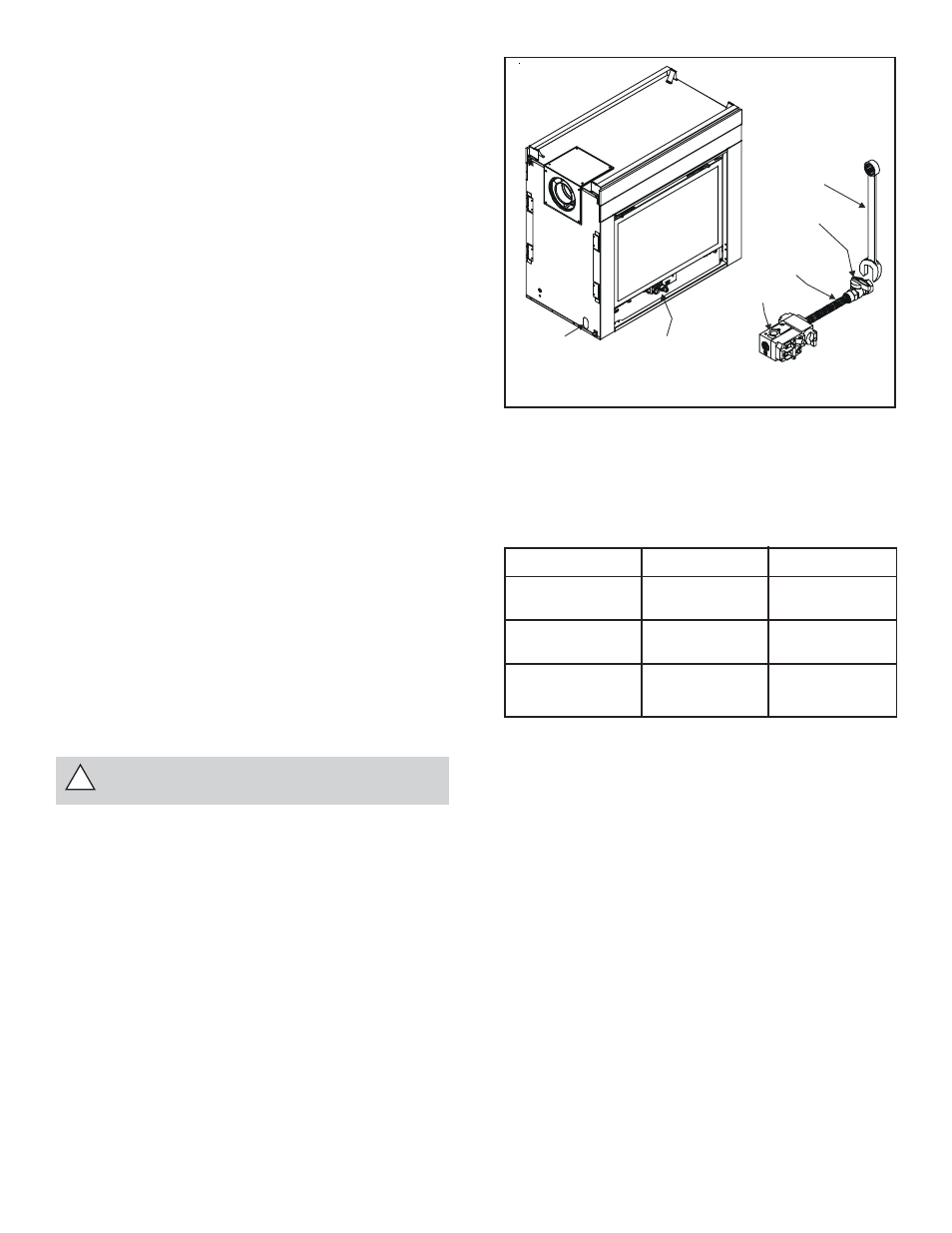 Step 6. the gas supply line, Step 7. gas pressure requirements | Hearth and Home Technologies Heat & Glow Pier-HVB-IPI User Manual | Page 34 / 41