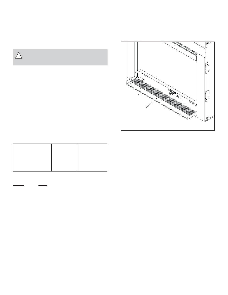Step 10. installing trim, logs & ember material, Installing the trim, Positioning the logs | Glass specifications | Hearth and Home Technologies Heat & Glow Pier-HVB-IPI User Manual | Page 38 / 41