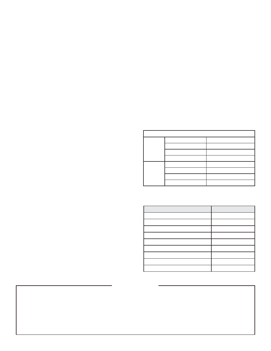 General information, Service parts list, Limited warranty | Hearth and Home Technologies RCTS-MLT User Manual | Page 9 / 10
