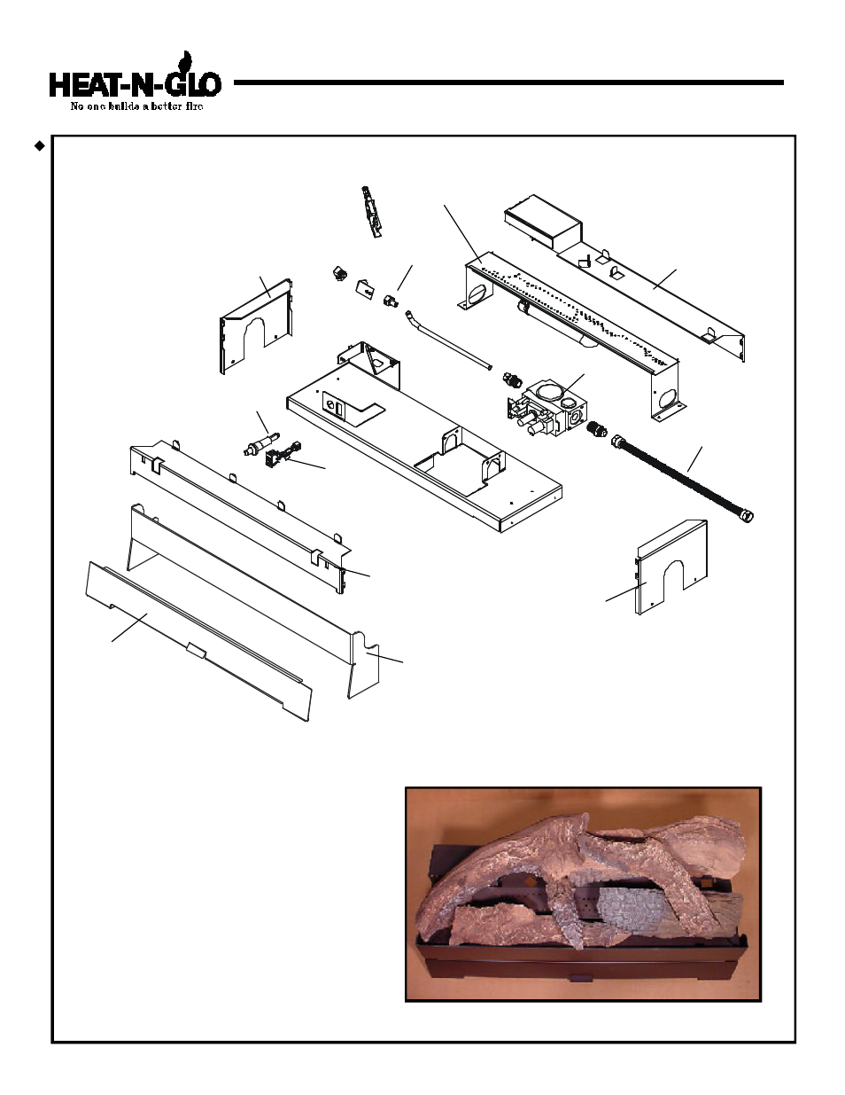 Section 4: service parts list, Grl-700-au, Service parts | Hearth and Home Technologies GRL-700-AU User Manual | Page 15 / 17
