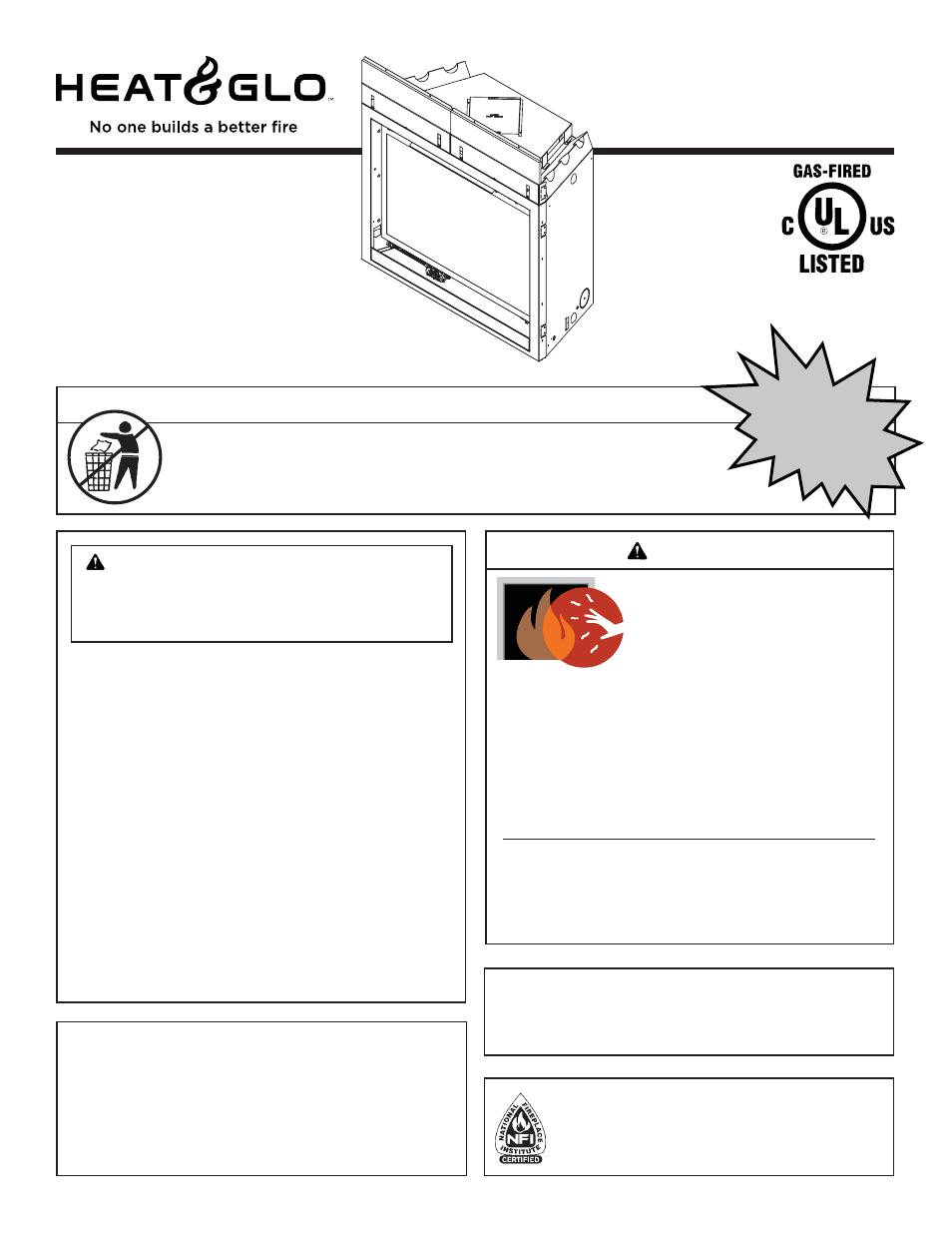 Hearth and Home Technologies 6000GCF-IPI User Manual | 61 pages