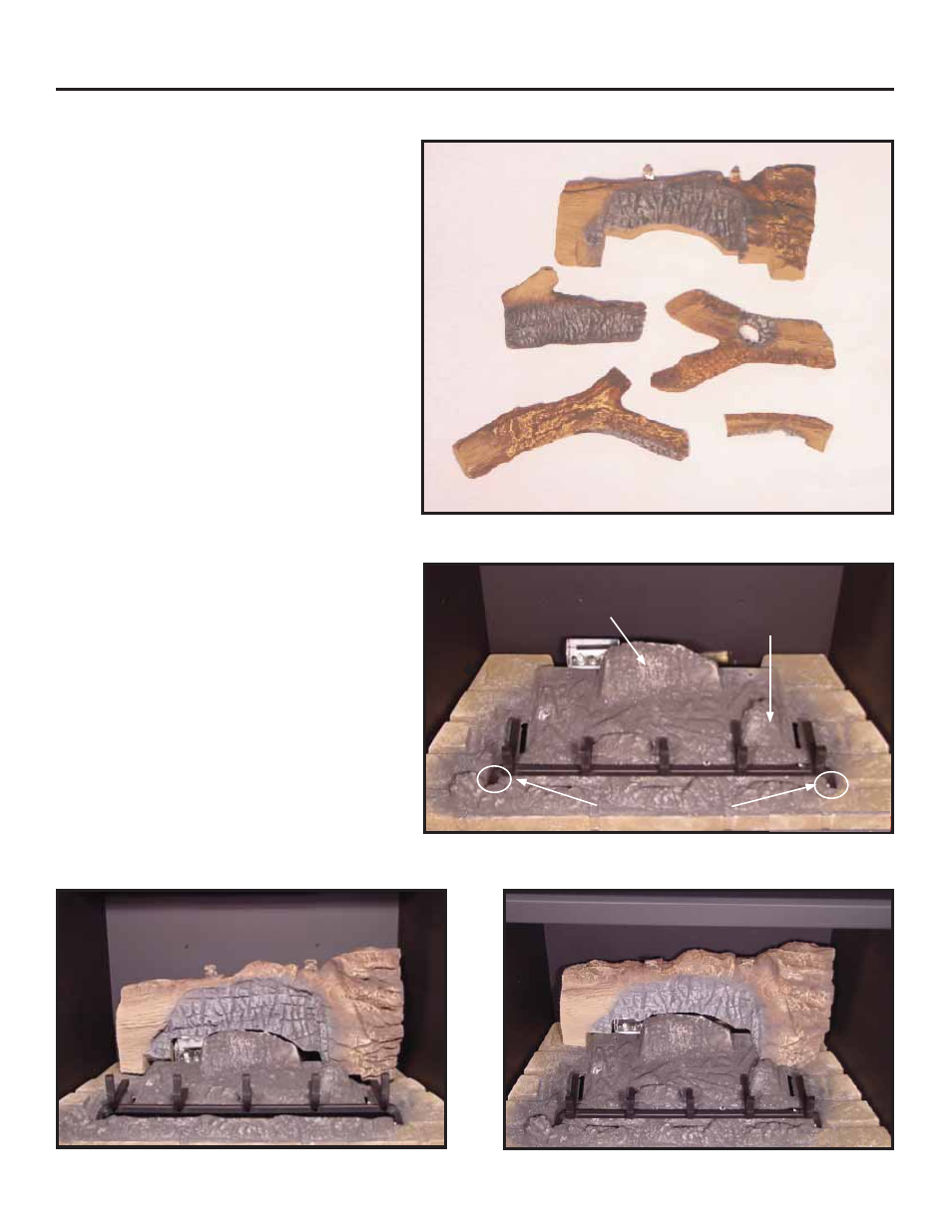 Log assembly: logs-6000g | Hearth and Home Technologies 6000GCF-IPI User Manual | Page 48 / 61