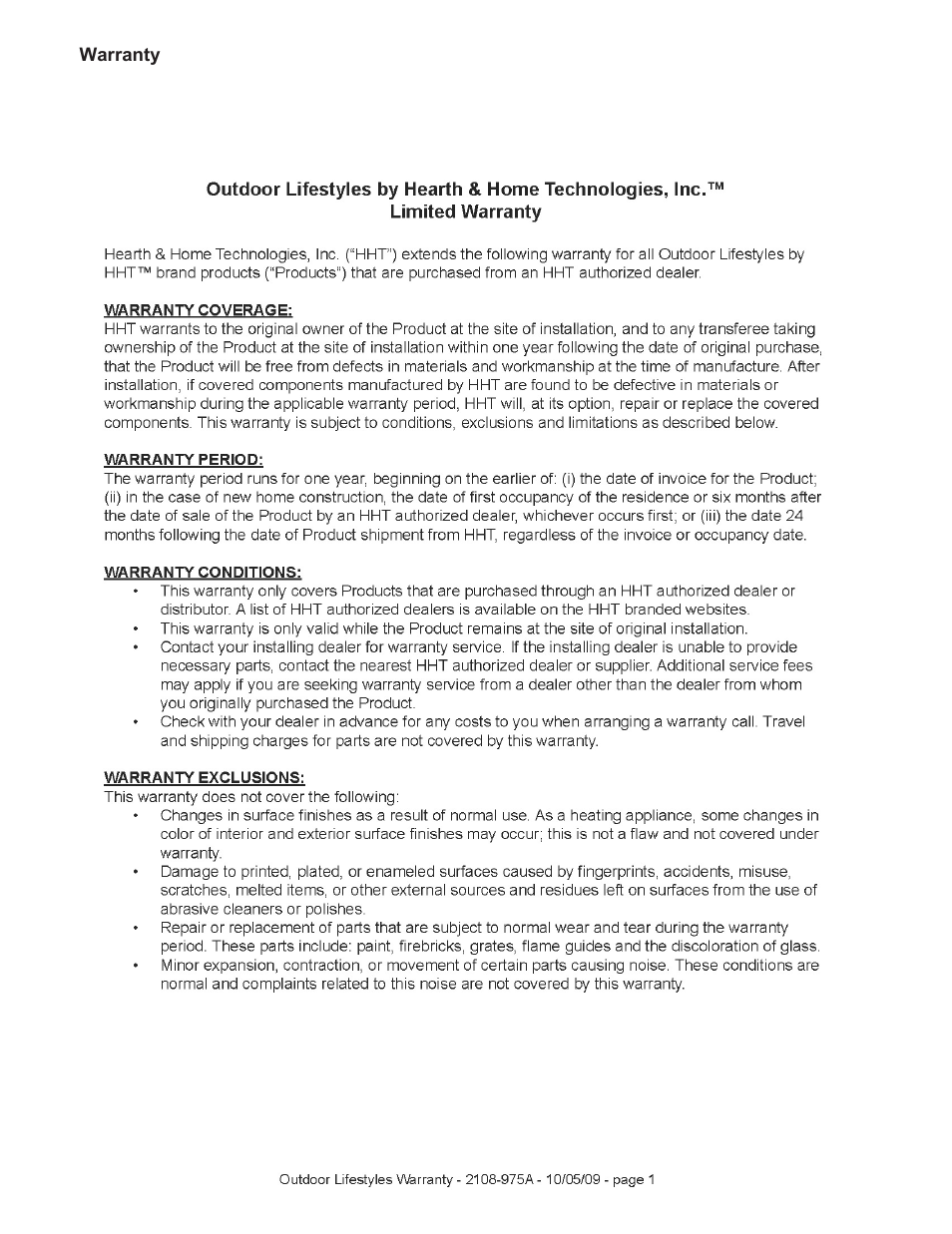 Hearth and Home Technologies ODGO324-IPI-NG User Manual | Page 14 / 16