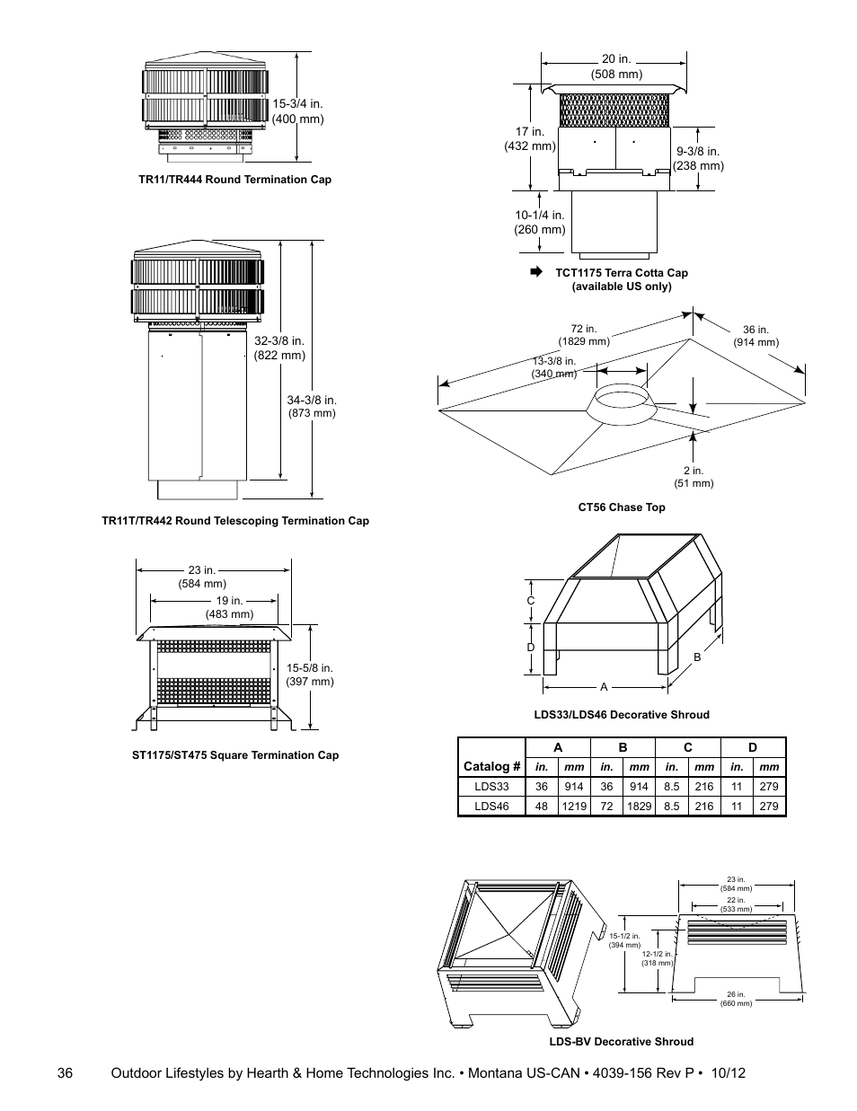 Hearth and Home Technologies MONTANA 42  EN User Manual | Page 36 / 44