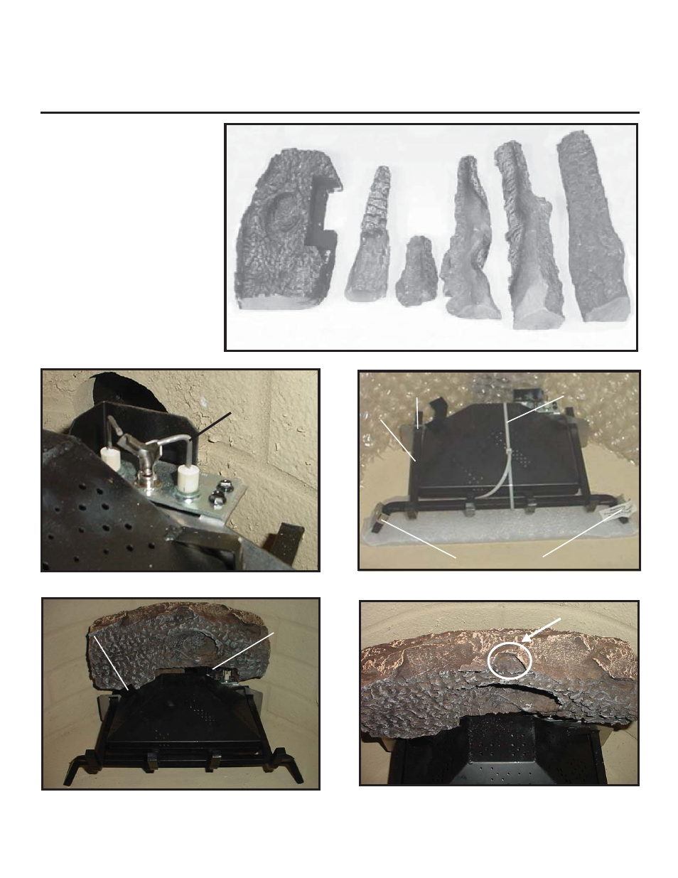 Log assembly: logs-bravo | Hearth and Home Technologies Bravo User Manual | Page 39 / 61