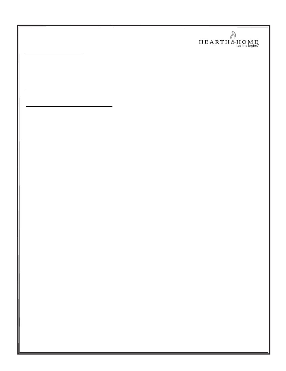 Bravo gas appliance products | Hearth and Home Technologies Bravo User Manual | Page 59 / 61