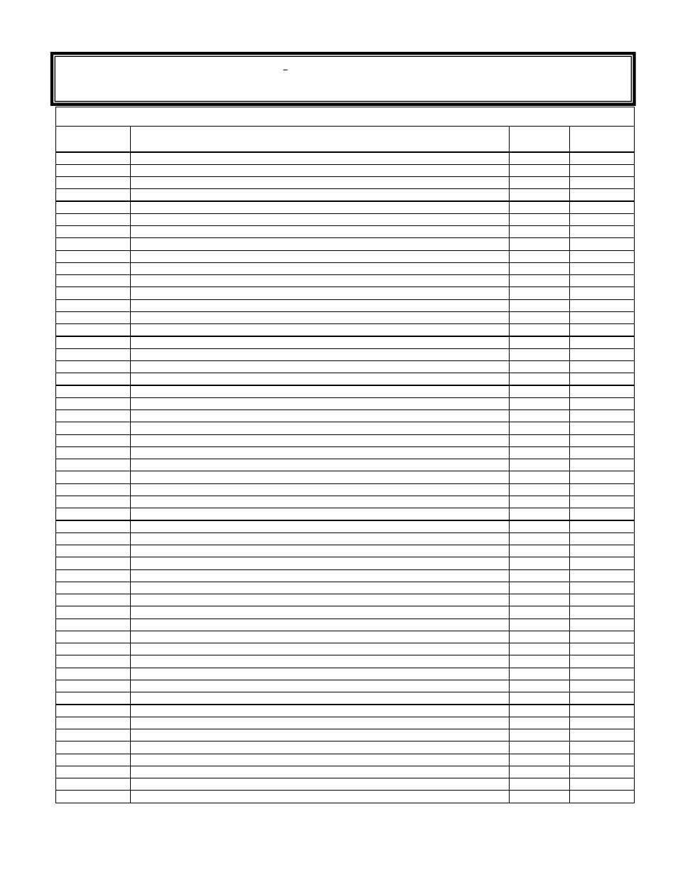 Magnum country side replacement parts list, Order, Description | Mf3511, Mf3512, Draft slide / electrical control access knob, Mf3513, Fuel stirrer (for firepot), Mf3514, Fuel stirrer driver shaft assembly | Hearth and Home Technologies 3500P User Manual | Page 41 / 44