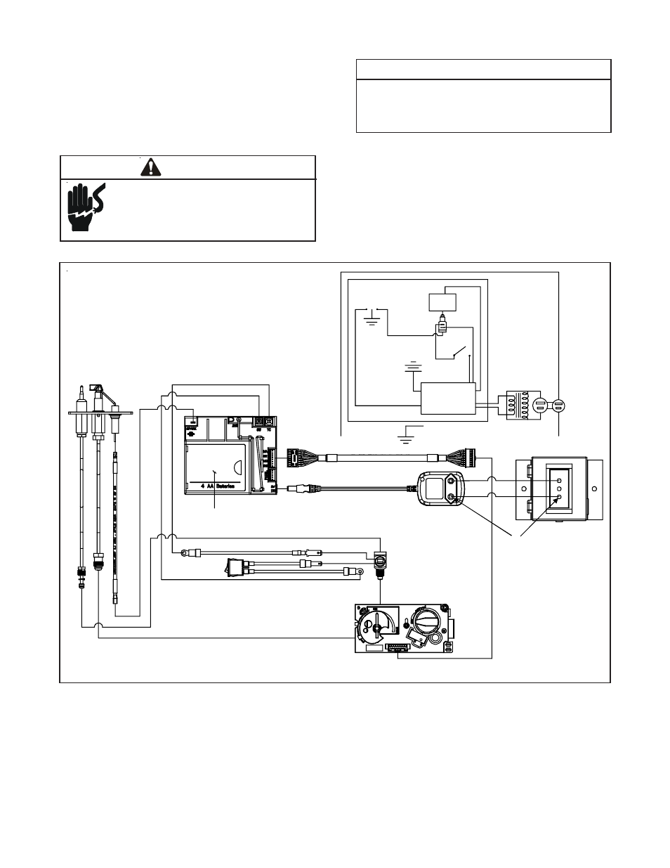 4 ignition system wiring, Warning, Caution | Hearth and Home Technologies SL-350TRSI-AUE User Manual | Page 23 / 38