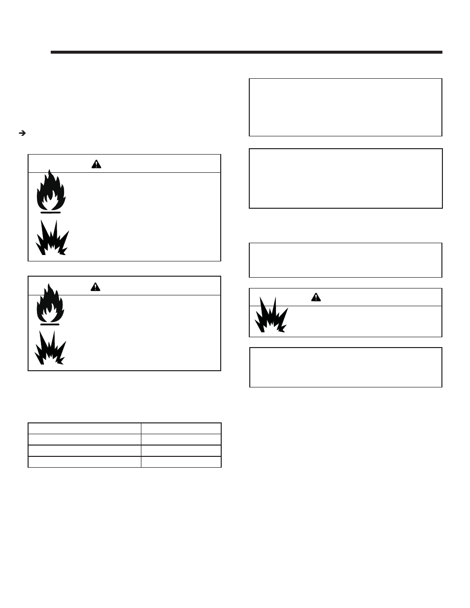 Gas information, Warning | Hearth and Home Technologies Cyclone-BC User Manual | Page 28 / 48