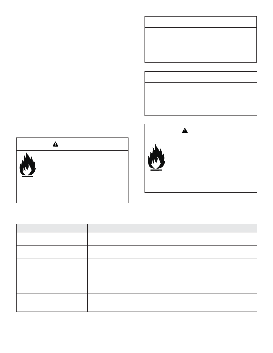 Caution, Warning | Hearth and Home Technologies Cyclone-BC User Manual | Page 37 / 48