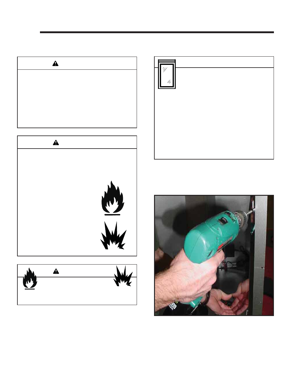 Maintaining and servicing appliance, Caution, Warning | Hearth and Home Technologies Cyclone-BC User Manual | Page 38 / 48