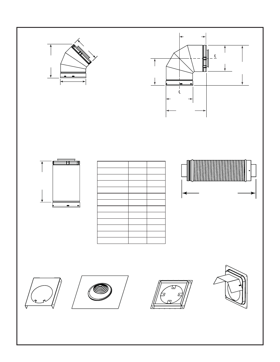 B. vent components diagrams | Hearth and Home Technologies Cyclone-BC User Manual | Page 42 / 48