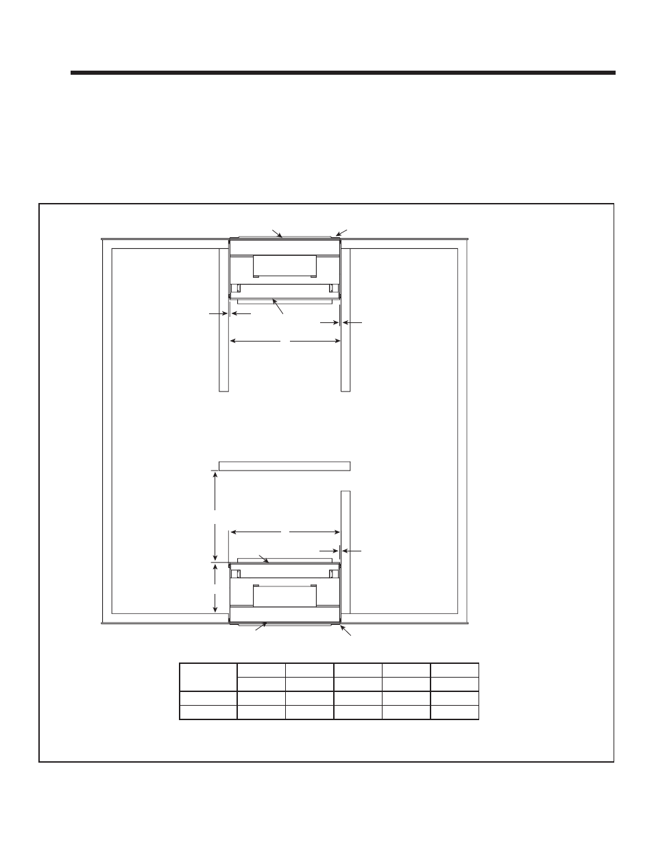 Framing and clearances | Hearth and Home Technologies Indoor/Outdoor Gas Fireplace Twilight-II-B User Manual | Page 17 / 44