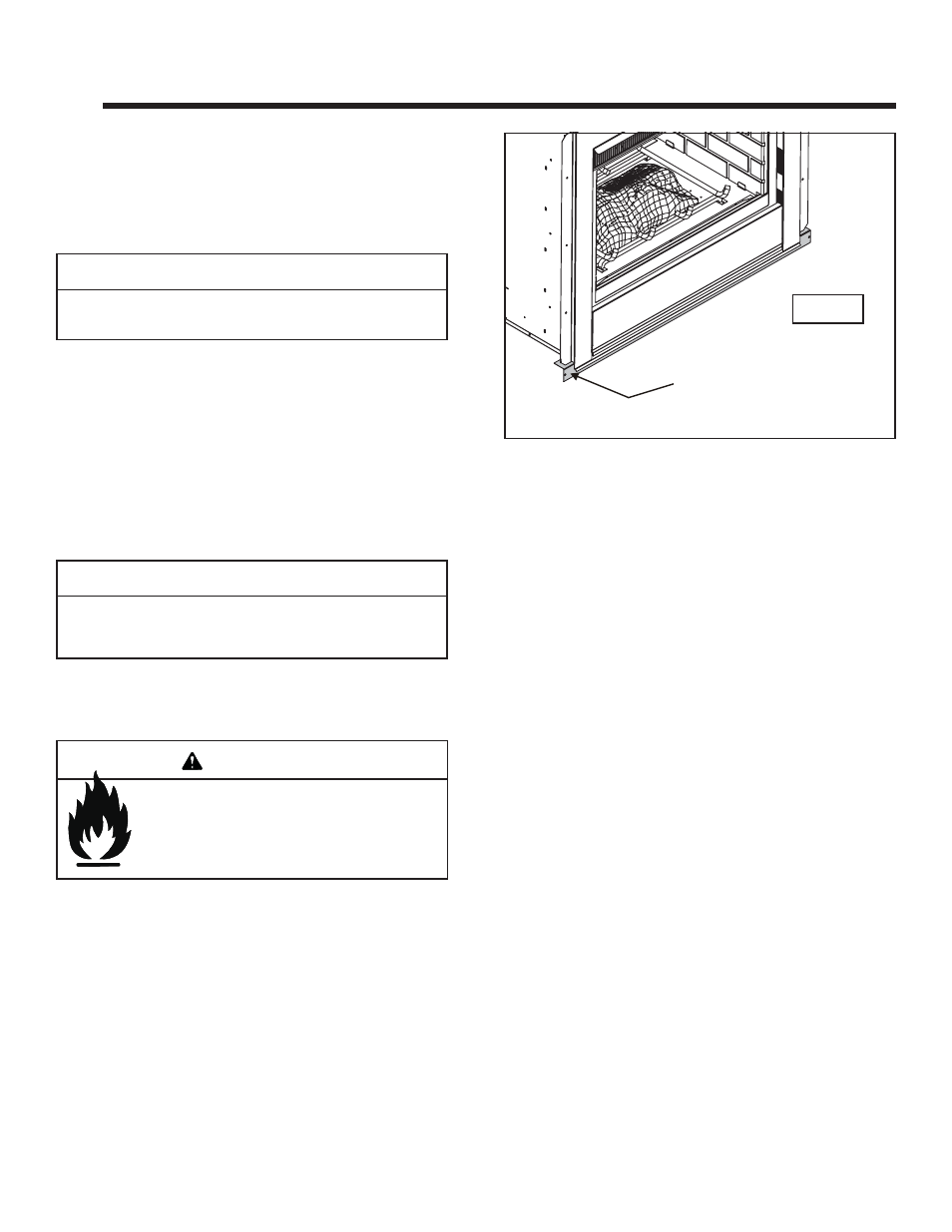 Appliance preparation, Caution, Caution warning | Hearth and Home Technologies Indoor/Outdoor Gas Fireplace Twilight-II-B User Manual | Page 21 / 44