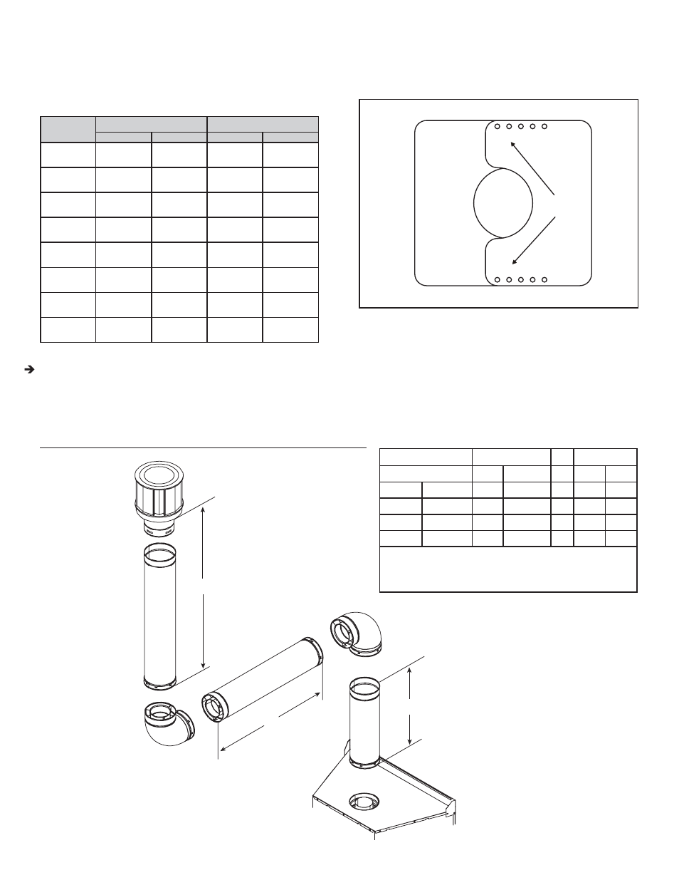 Top vent - vertical termination (continued), Two elbows | Hearth and Home Technologies 6000GLX-IPI-R User Manual | Page 27 / 72