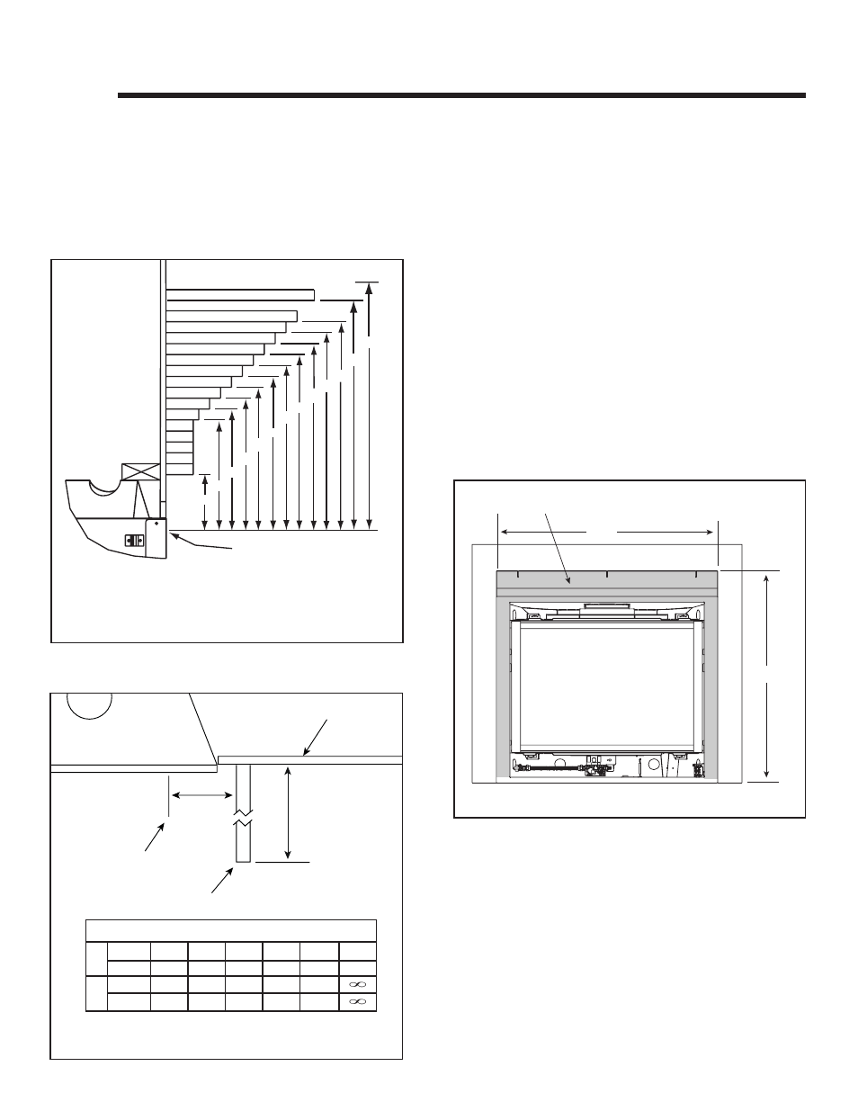 Finishing, A. mantel and wall projections, B. facing material | Hearth and Home Technologies 6000GLX-IPI-R User Manual | Page 50 / 72