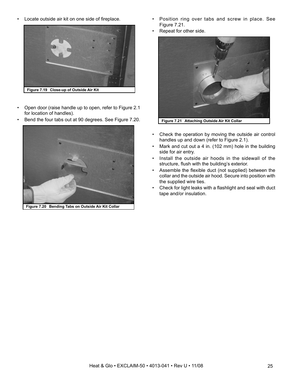 Hearth and Home Technologies EXCLAIM-50 User Manual | Page 25 / 52