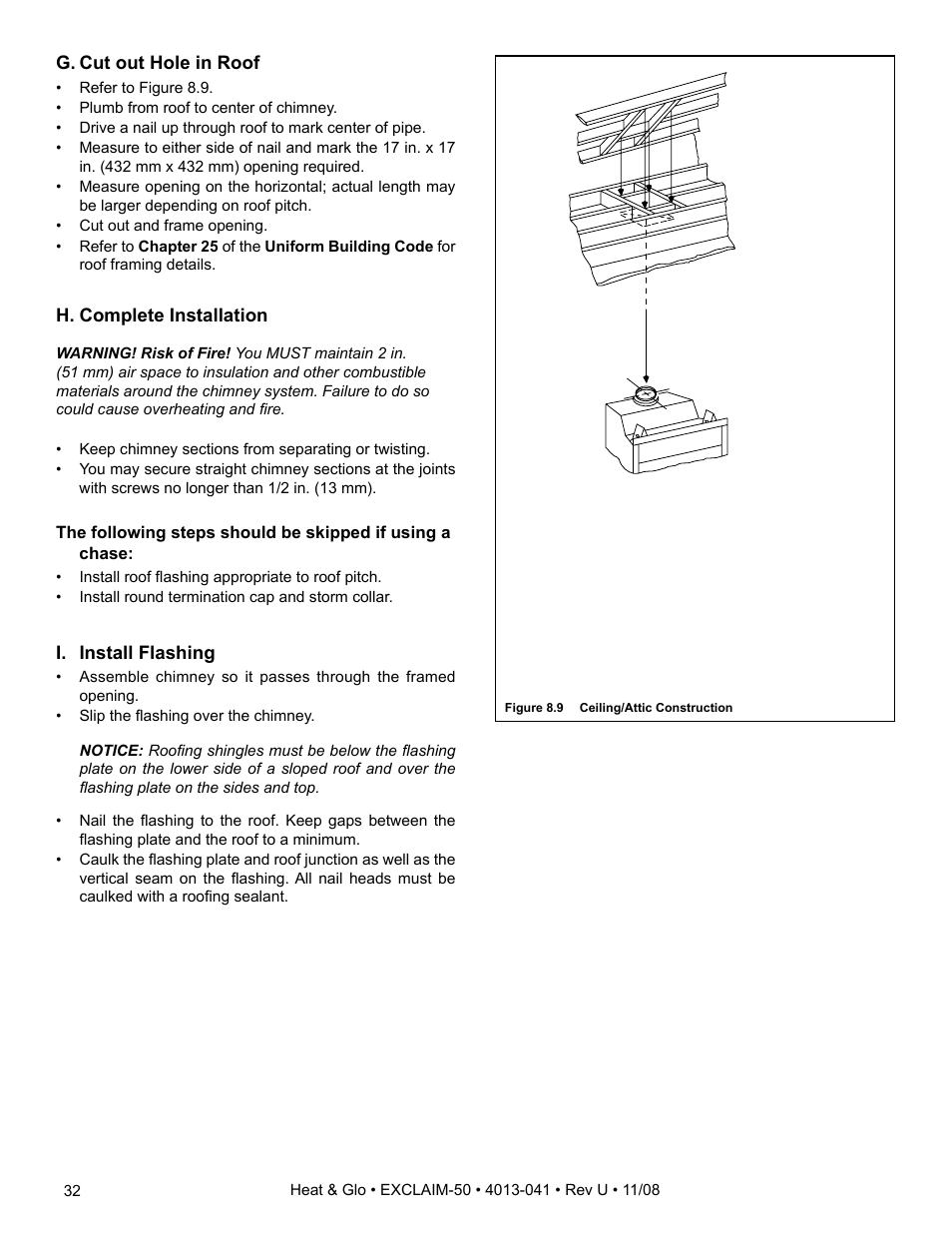 Hearth and Home Technologies EXCLAIM-50 User Manual | Page 32 / 52