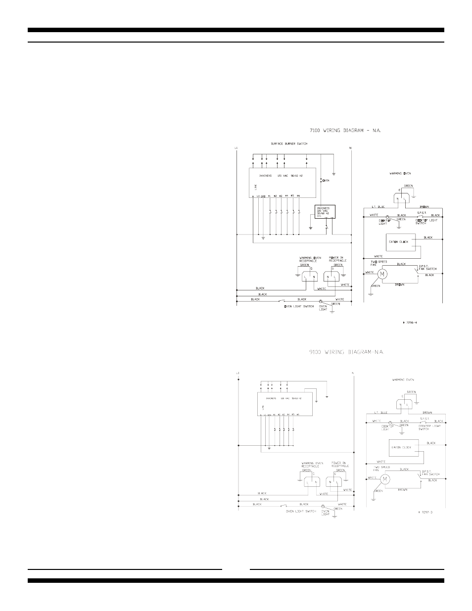 Wiring diagrams | Hearth and Home Technologies 7100 User Manual | Page 37 / 38