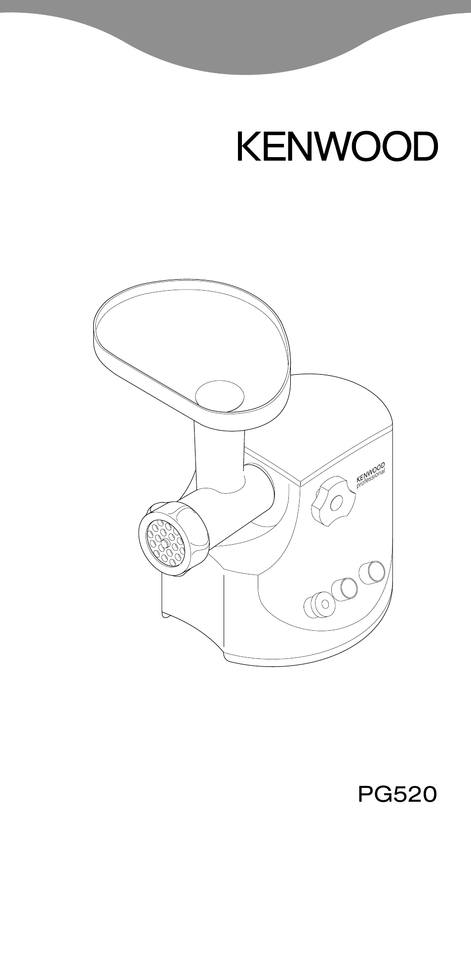 Kenwood PG520 User Manual | 78 pages