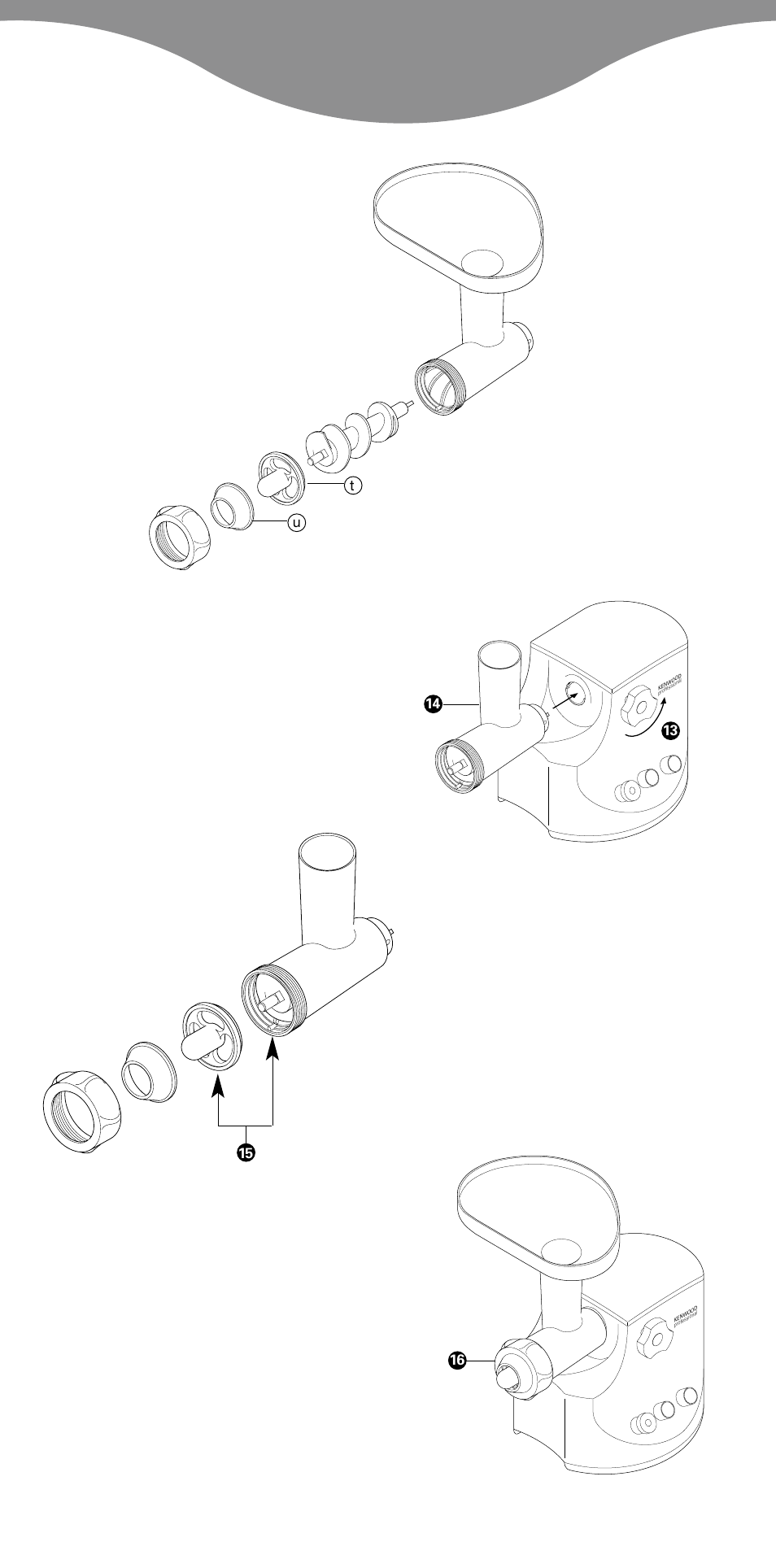 Tu 15 16 | Kenwood PG520 User Manual | Page 7 / 78