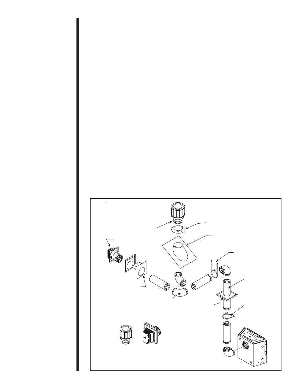 Step 3 installing the flue system, A. flue system approvals, 12 figure 5. flue components and terminations | Hearth and Home Technologies 6000TRS-CE User Manual | Page 12 / 42