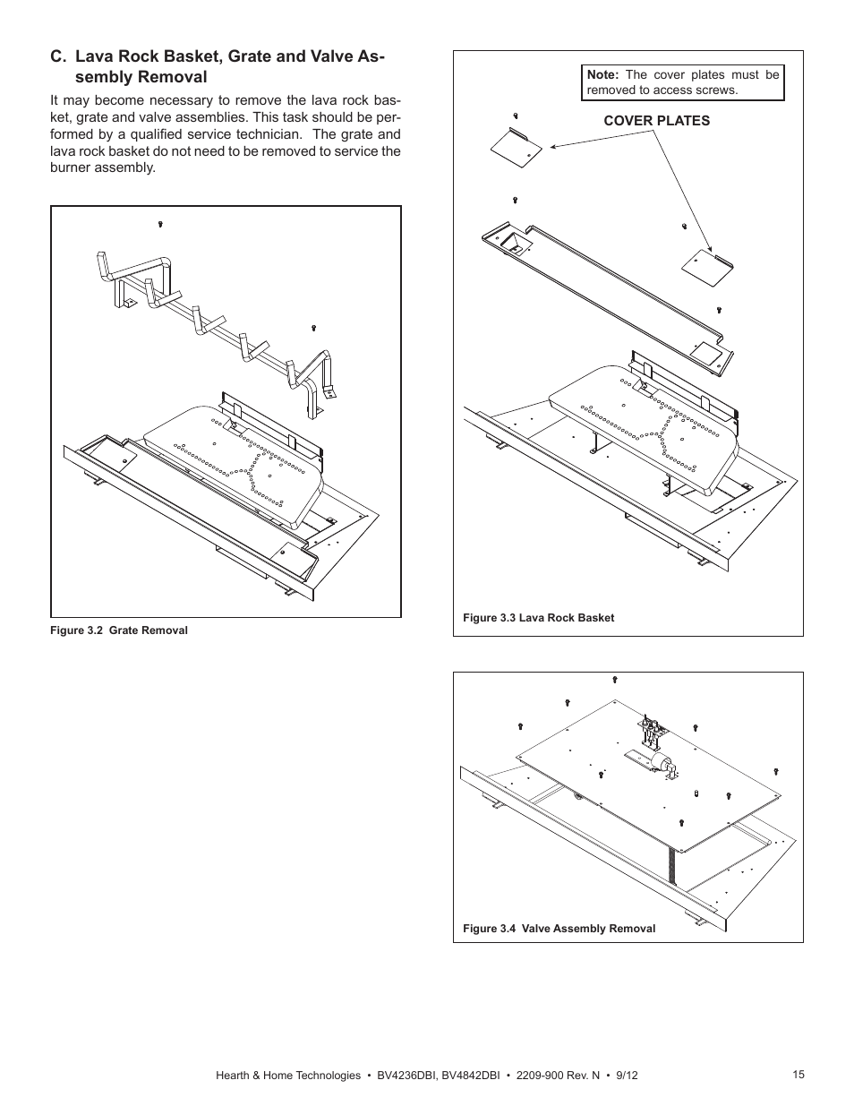 Hearth and Home Technologies Hearth&Home Fireplace BV4236DBI User Manual | Page 15 / 52