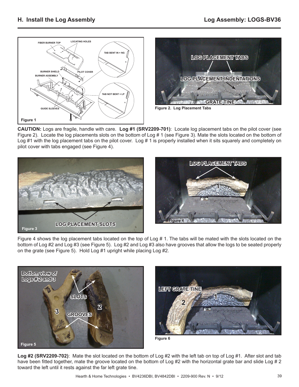 Hearth and Home Technologies Hearth&Home Fireplace BV4236DBI User Manual | Page 39 / 52