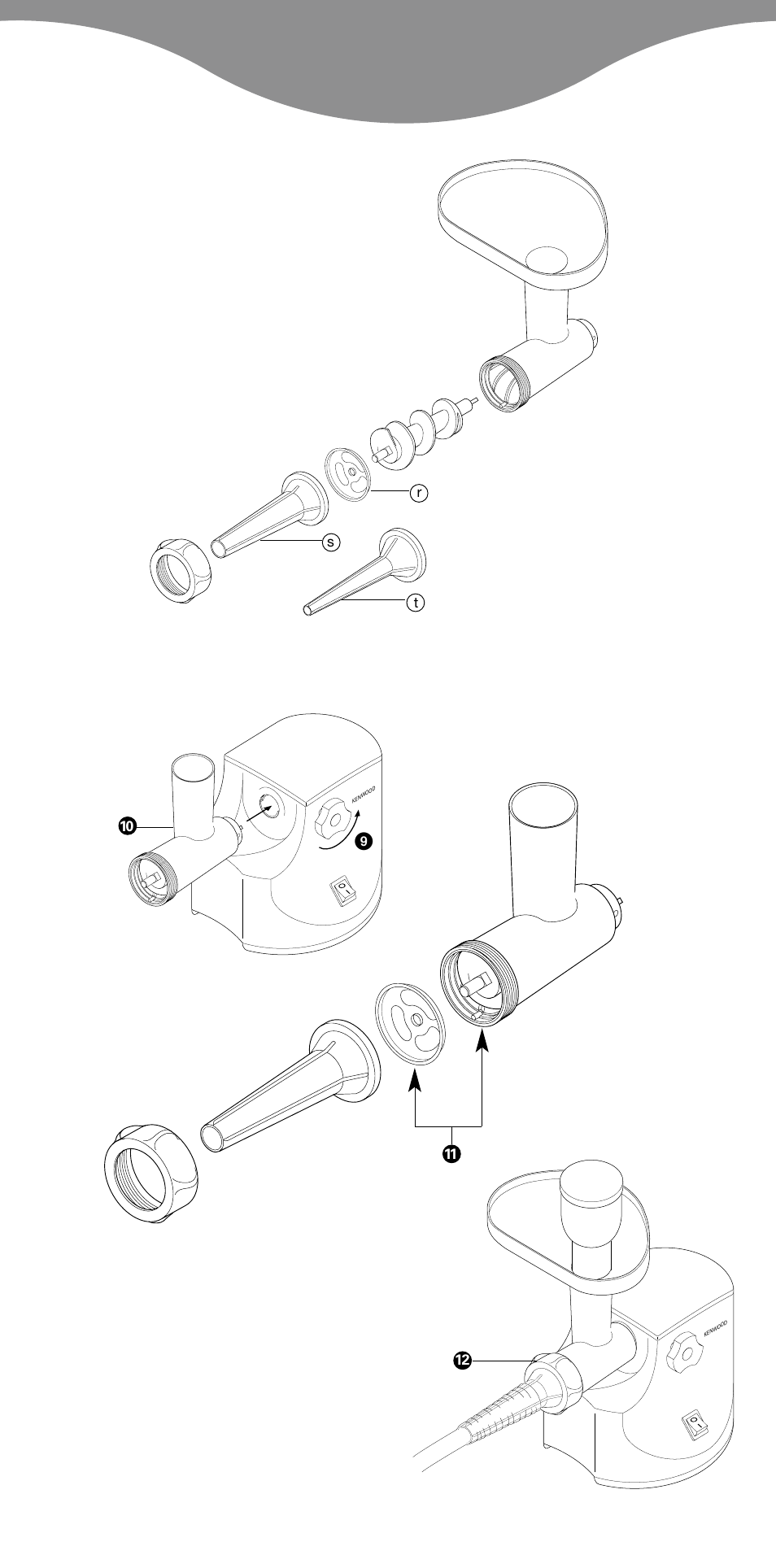 Kenwood MG470 User Manual | Page 7 / 76