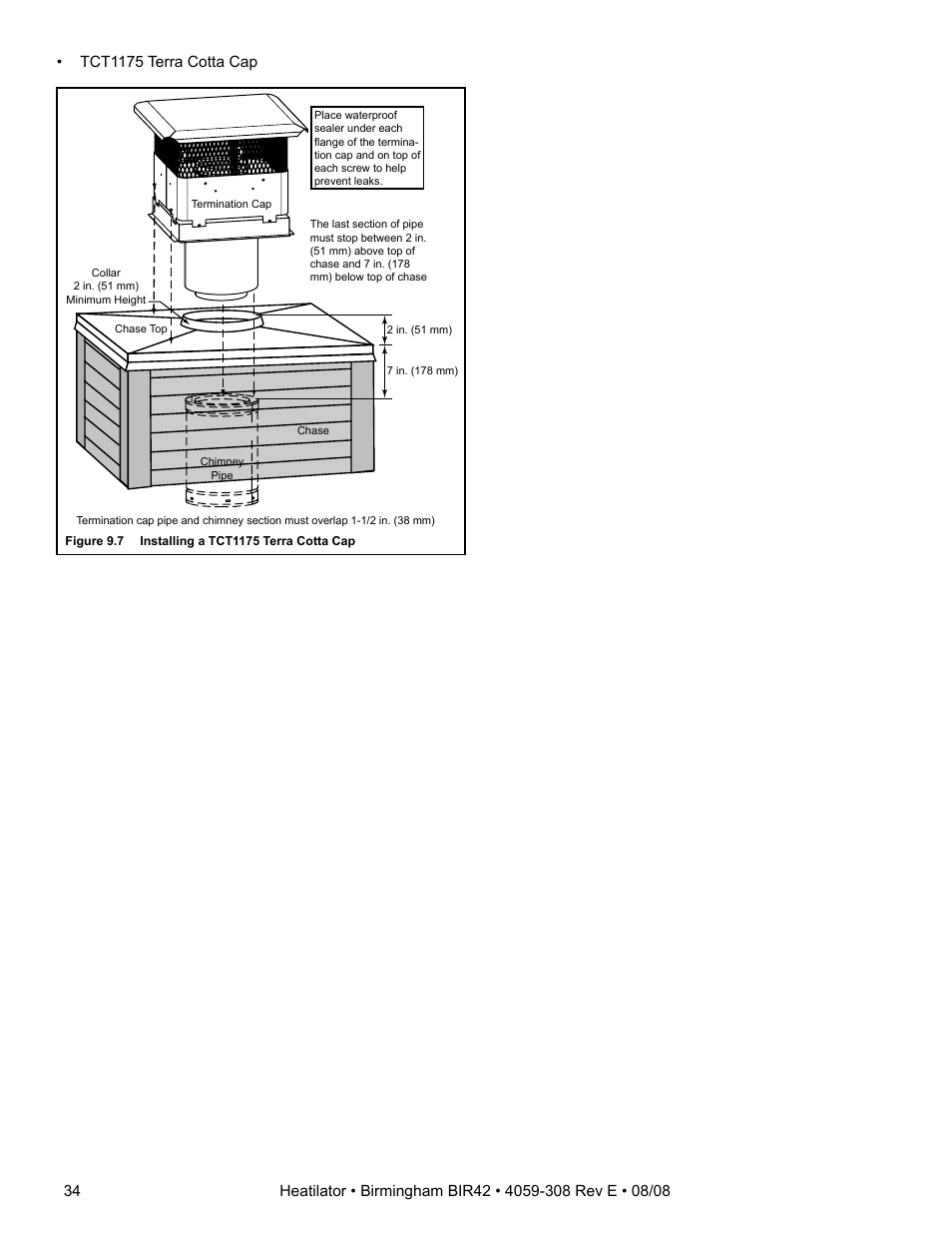 Hearth and Home Technologies BIR42 User Manual | Page 34 / 56