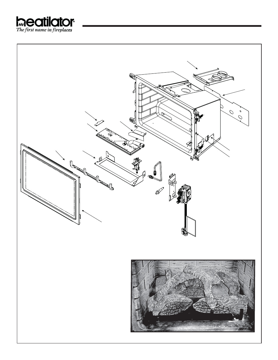 Adi-zcfb-s | Hearth and Home Technologies FireBrick Gas Insert ADI-ZCFB-S User Manual | Page 35 / 40