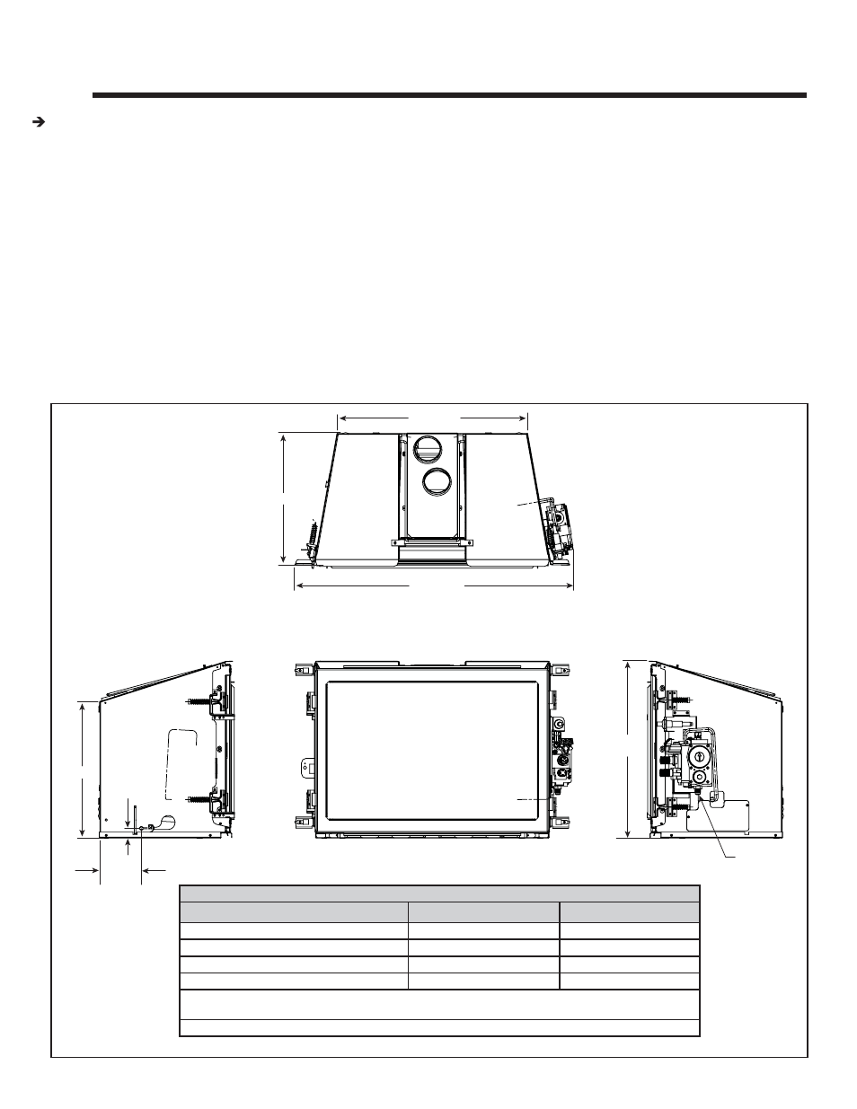 Fireplace size requirements | Hearth and Home Technologies FireBrick Gas Insert ADI-ZCFB-S User Manual | Page 6 / 40