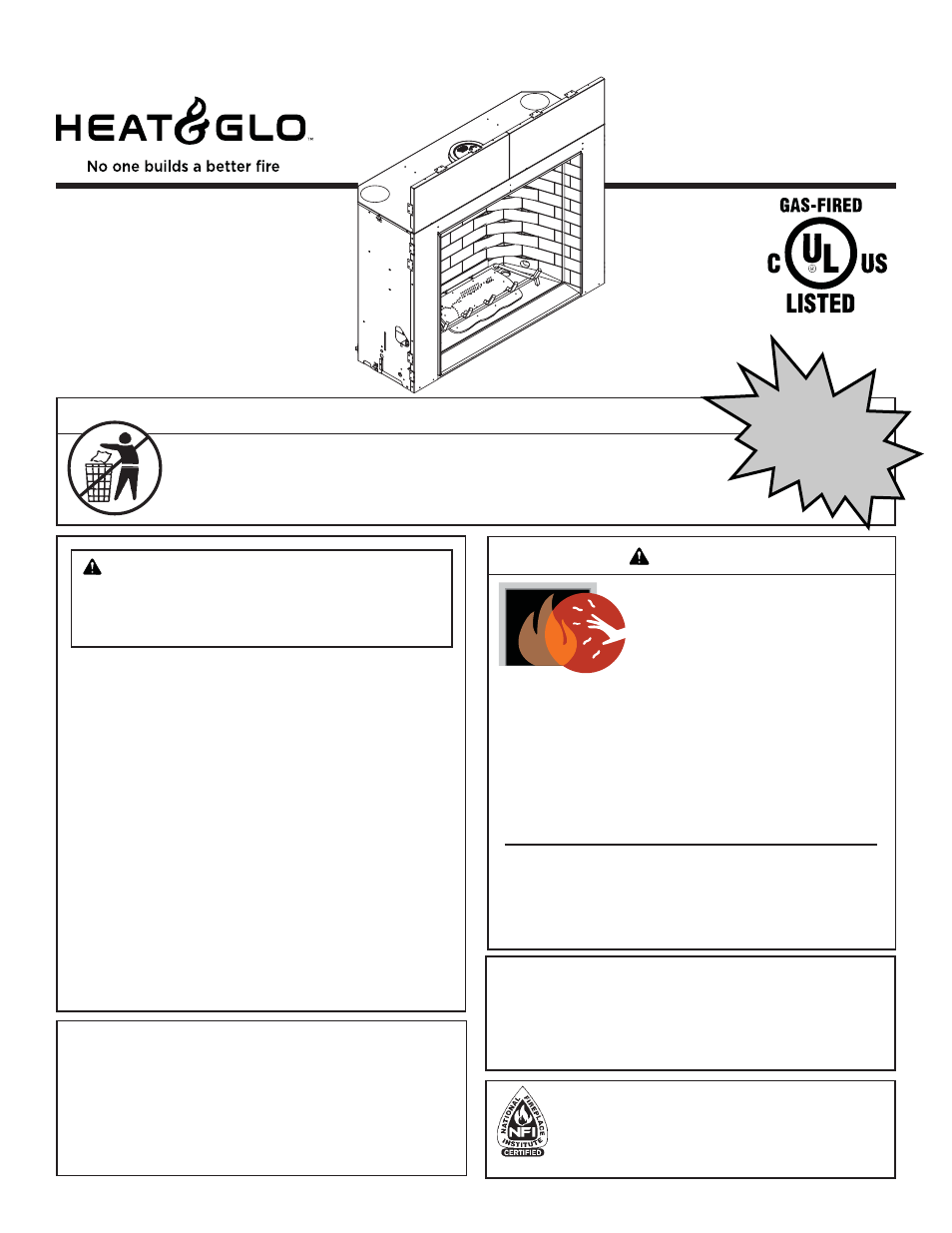 Hearth and Home Technologies ESCAPE-42DV User Manual | 57 pages