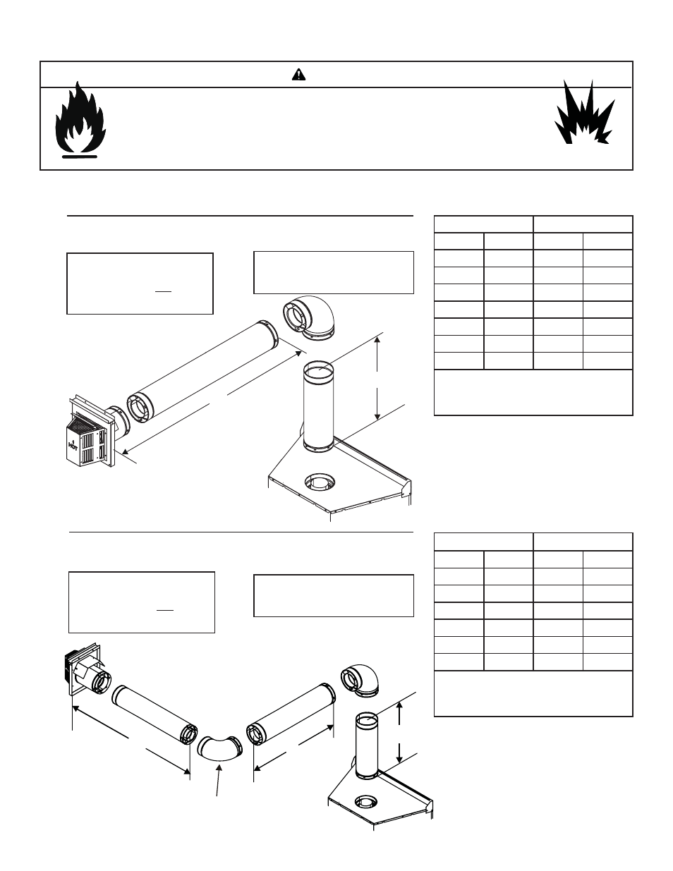 Warning | Hearth and Home Technologies ESCAPE-42DV User Manual | Page 14 / 57