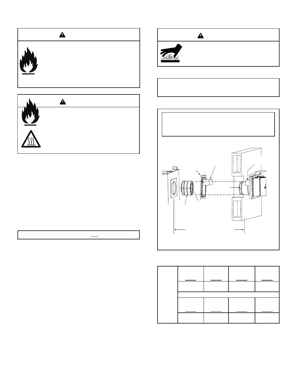 Warning | Hearth and Home Technologies ESCAPE-42DV User Manual | Page 25 / 57