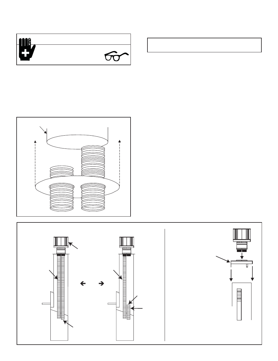 Caution, D. installing adaptor and termination cap, Masonry factory built wood burning | Hearth and Home Technologies FB-ZC-S User Manual | Page 15 / 41