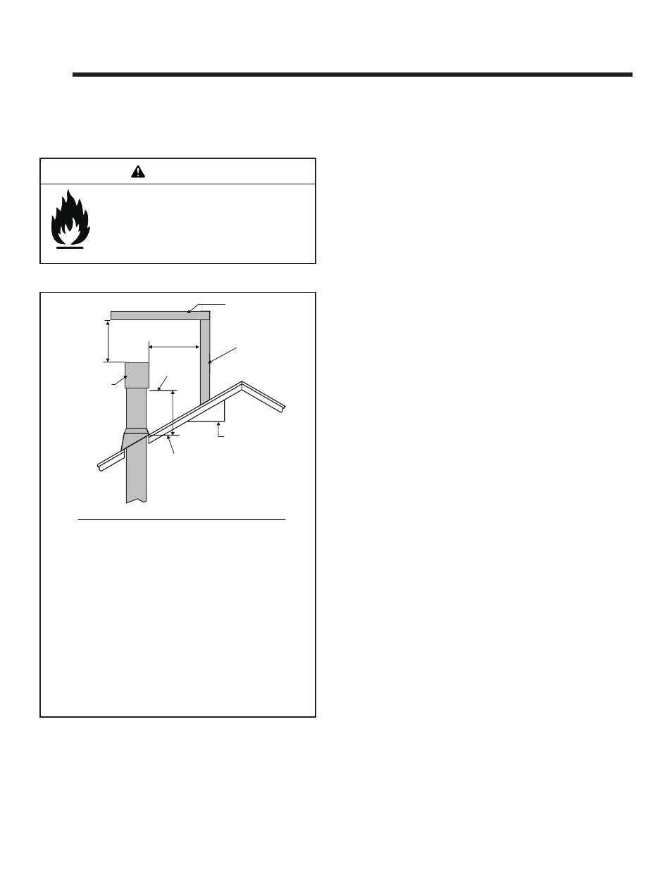 Termination locations, Warning, A. vent termination minimum clearances | Hearth and Home Technologies FB-ZC-S User Manual | Page 9 / 41