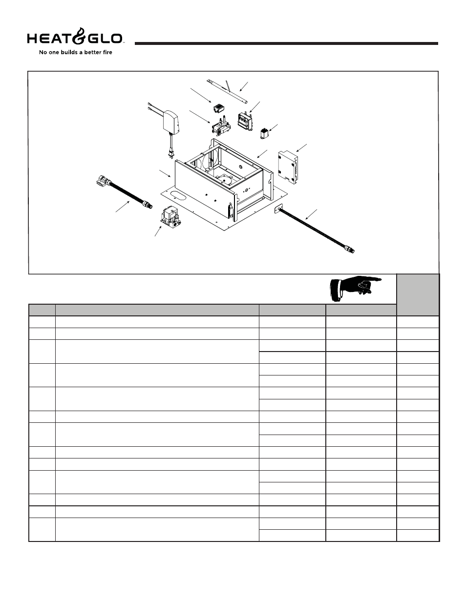 Cyclone-cust, Valve assembly | Hearth and Home Technologies Cyclone-Cust User Manual | Page 43 / 46