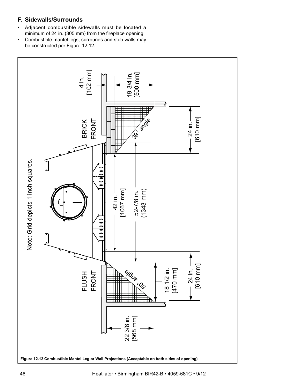 Hearth and Home Technologies BIR42-B User Manual | Page 46 / 55