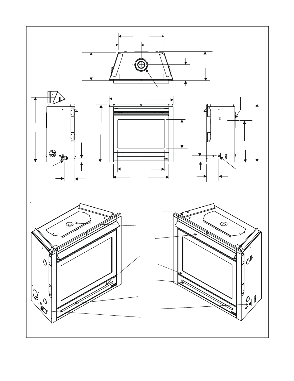 Figure 1. diagram of sl-550trsi-aue | Hearth and Home Technologies SL-550TRSI-AUE User Manual | Page 4 / 40